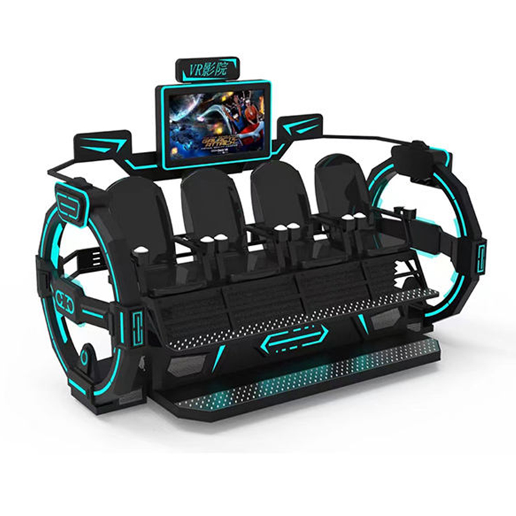 9D Vr Simulator - Parc à thème de haute qualité,