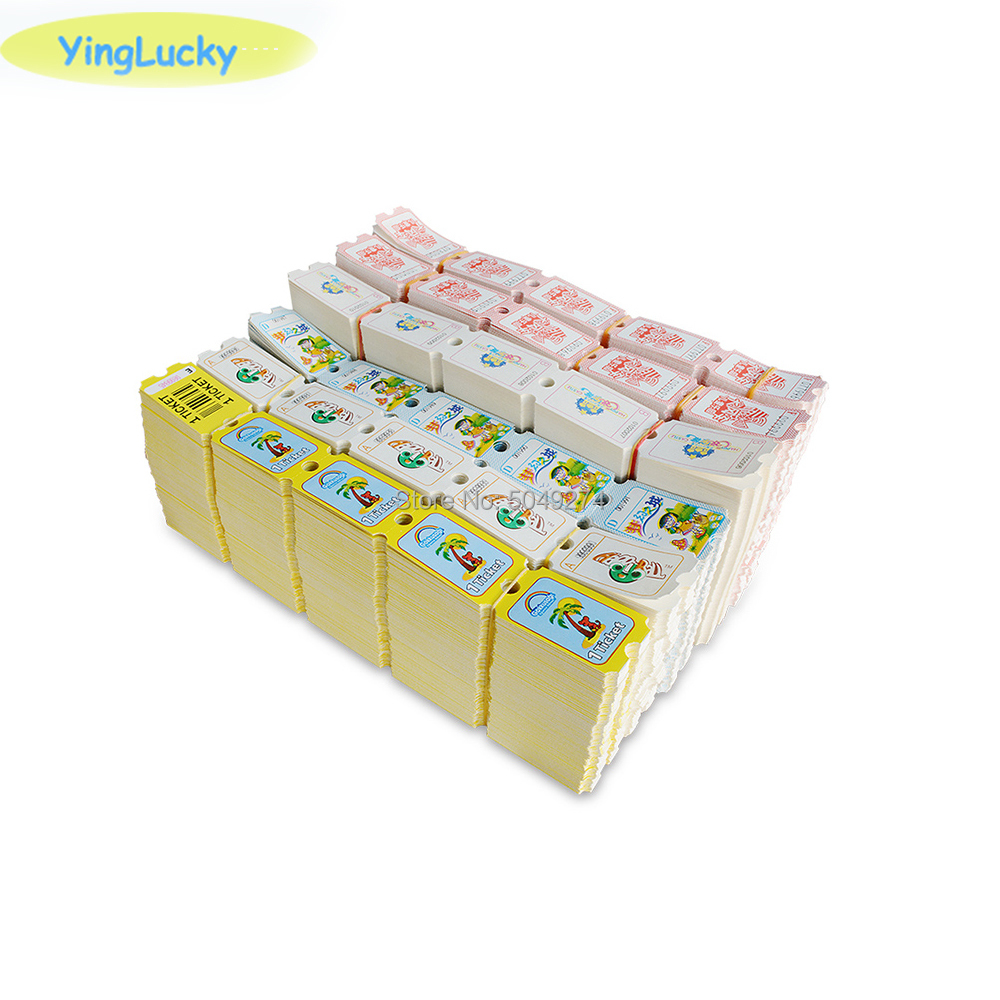 Ticket Redemption Machine - Yinglucky 2000 pcs/lot billets de loterie