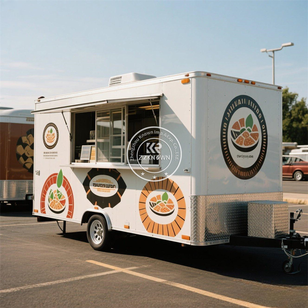 Hot Dog Vending Cart - Remorque de camion de nourriture Mobile