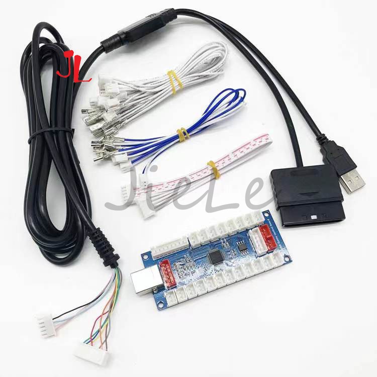 Usb Game Board Jamma - Contrôleur de jeu d'arcade USB vers