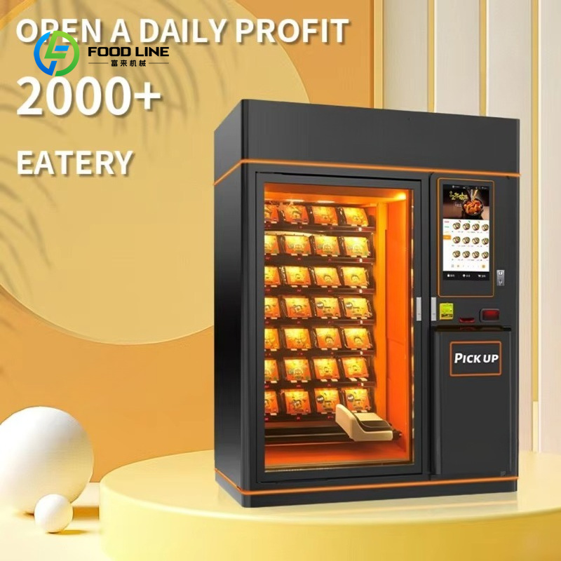 Popcorn Vending Machine - Distributeur automatique de nourriture chaude personnalisé,
