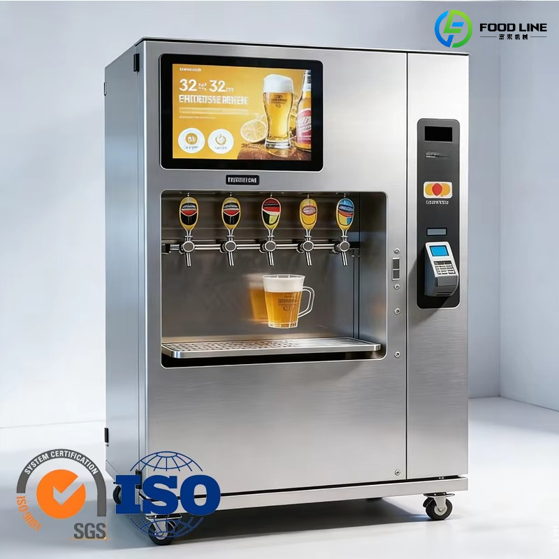 Popcorn Vending Machine - Distributeur automatique de bière en métal
