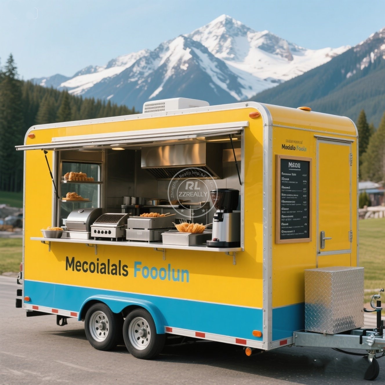 Hot Dog Vending Cart - Fabricant de remorques alimentaires personnalisables, petit