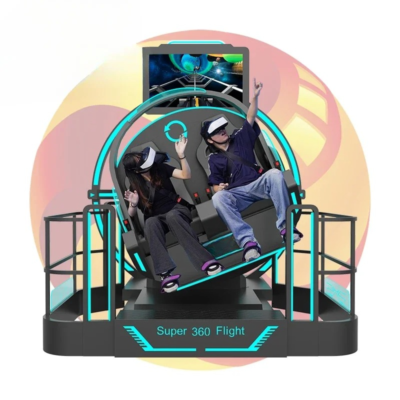 9D Vr Simulator - VR 360 9D Grade de vol