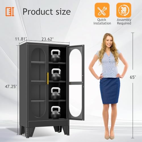 Vitrine de présentation verrou - Glass Cabinet Display avis et prix