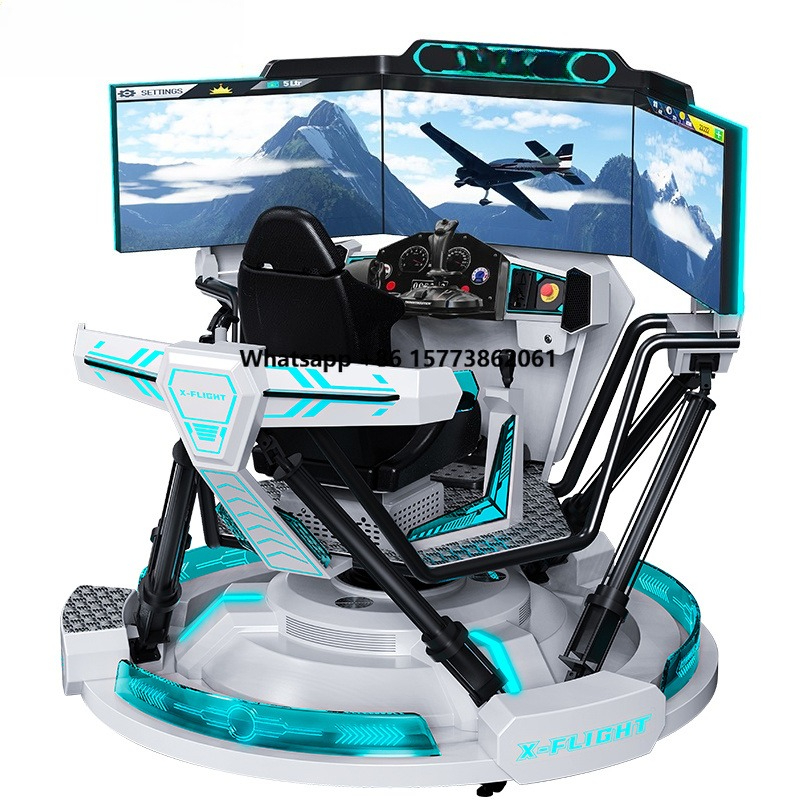 Simulateur de vol VR pour l'en - 9D Vr Simulator avis et prix
