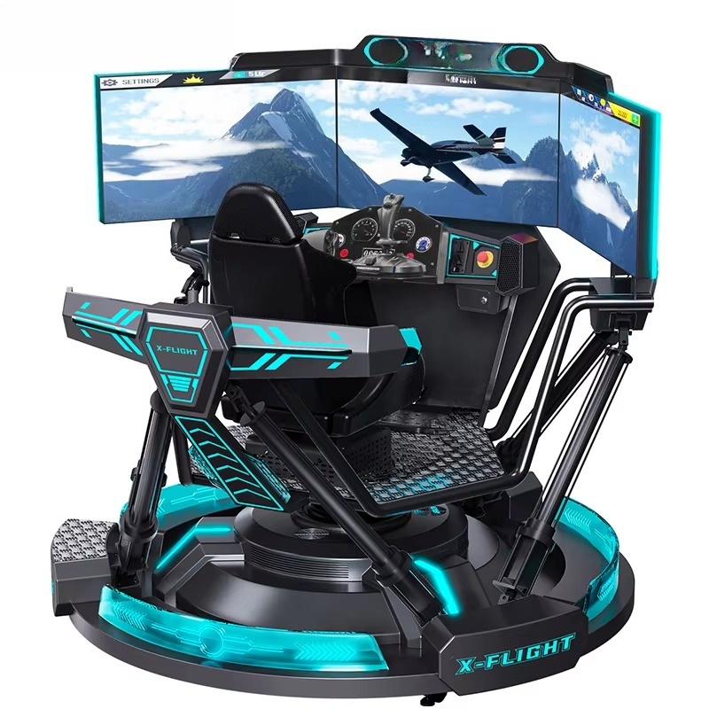 Simulateur de vol VR pour l'en - 9D Vr Simulator avis et prix