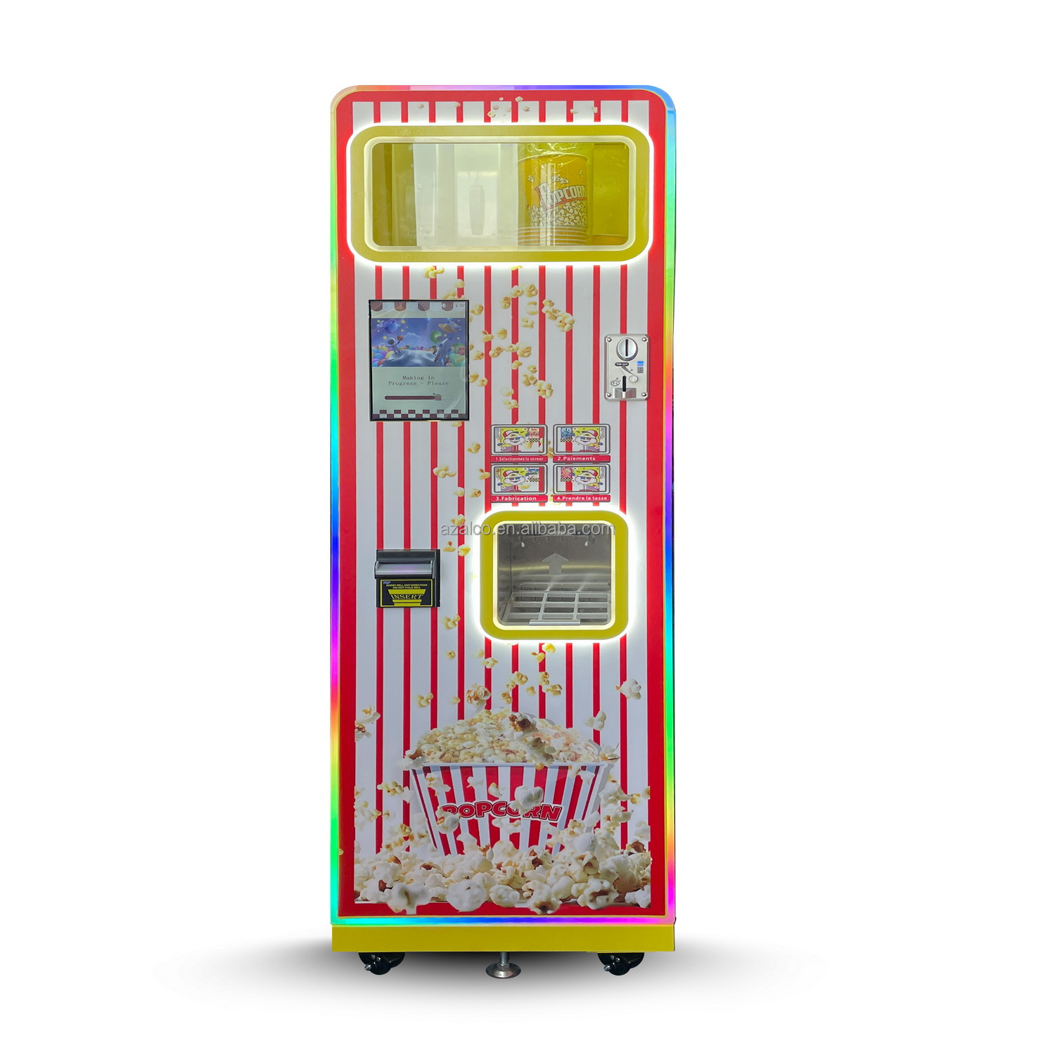 Machine à pop-corn commerciale - Popcorn Vending Machine avis et prix