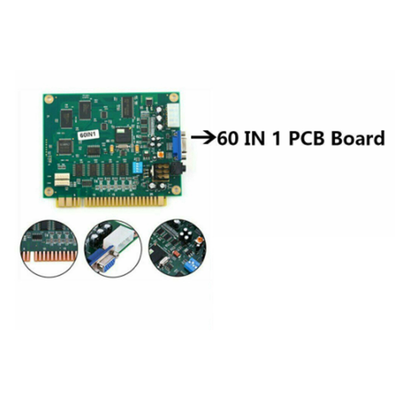 ABGN 2X 60 en 1 carte PCB mult - Usb Game Board Jamma avis et prix