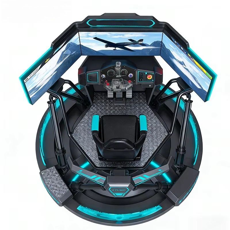 Simulateur de vol VR pour l'en - 9D Vr Simulator avis et prix