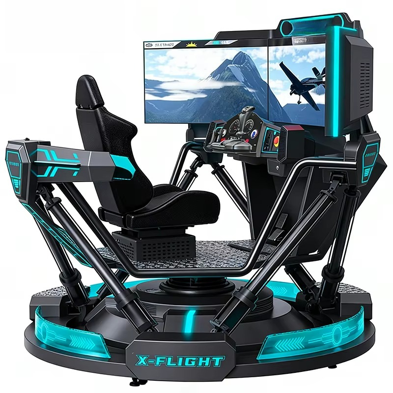 Simulateur de vol VR pour l'en - 9D Vr Simulator avis et prix
