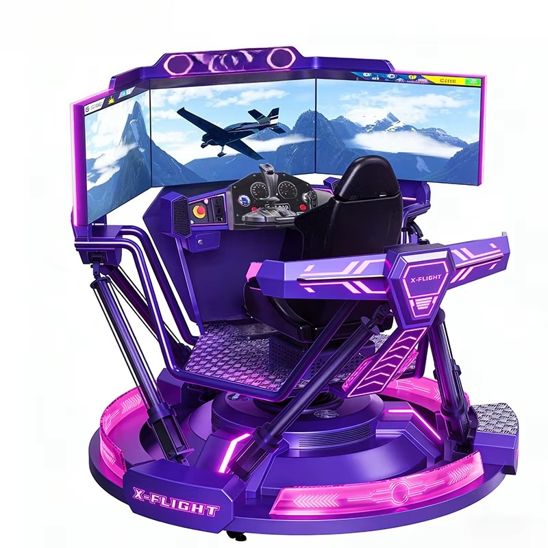 Simulateur de vol VR pour l'en - 9D Vr Simulator avis et prix
