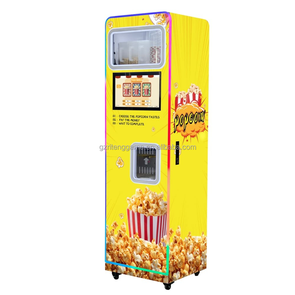 Machine à pop-corn professionn - Popcorn Vending Machine avis et prix