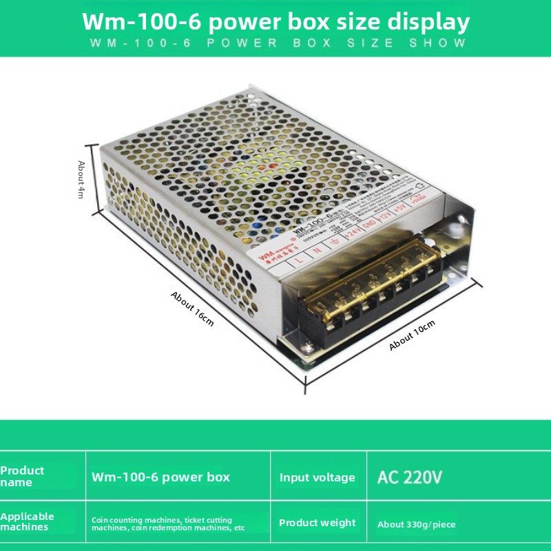 Alimentation électrique WM-100 - Ticket Redemption Machine avis et prix